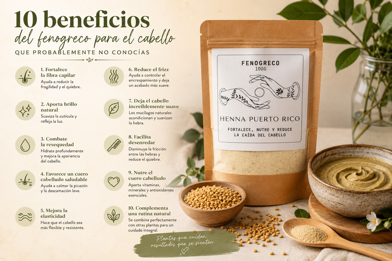 10 beneficios del fenogreco para el cabello que probablemente no conocías