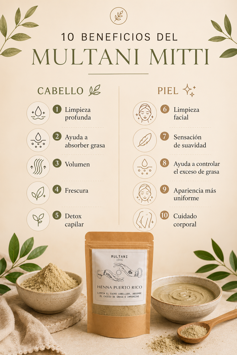 10 beneficios del Multani Mitti para el cabello y la piel que probablemente no conocías