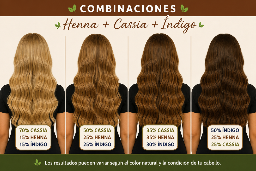 Bundle de Mascarillas - Henna, Cassia & Indigo