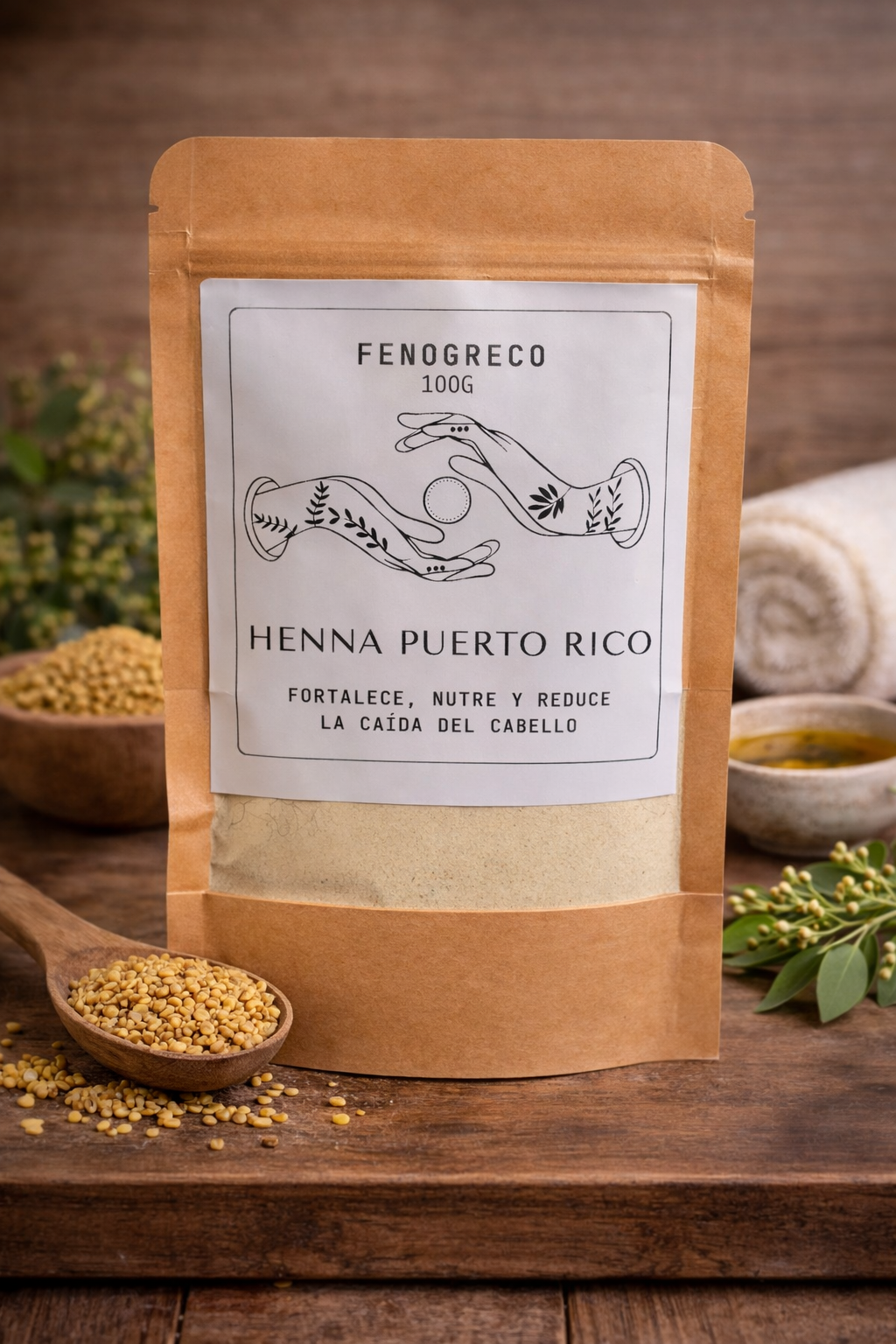 Mascarilla FENUGREEK HAIR RITUAL
